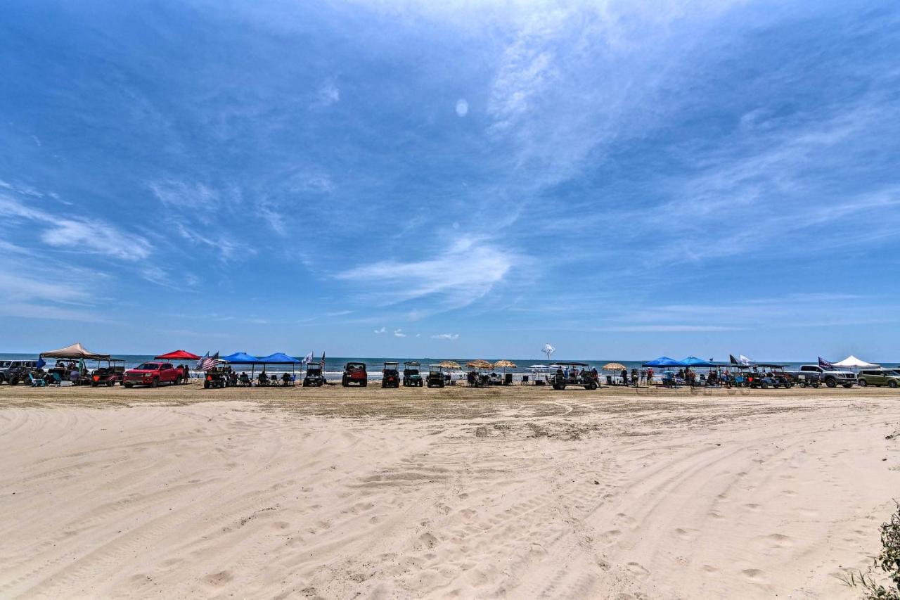 Chic Crystal Beach Escape With Deck - Walk To Beach! Bolivar Peninsula Dış mekan fotoğraf